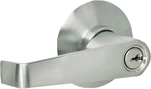 Schlage F80CSV ELA626 Entry Lockset, 2 Grade, Satin Chrome, 2-3/8 to 2-3/4 in Backset, 1-3/8 to 1-3/4 in Thick Door [SKU: ORG6824783]