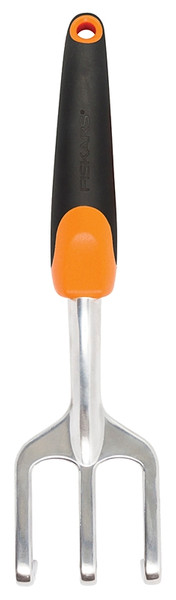 FISKARS 384240-1001 Cultivator, 11-1/2 in L, 3 -Tine, Plastic Handle [SKU: ORG0365247]
