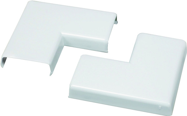 Wiremold NMW6 Raceway Flat Elbow, Plastic, White [SKU: ORG8181232]