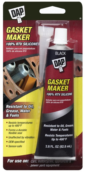 DAP 7079800754 Gasket Maker, 2.8 fl-oz, Paste, Acetic Acid [SKU: ORG2131795]