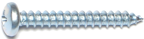 MIDWEST FASTENER 03252 Screw, #10 Thread, Coarse Thread, Pan Head, Phillips Drive, Self-Tapping, Sharp Point, Steel [SKU: ORG4828372]