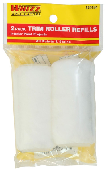 WHIZZ 20184 Trim Roller Refill, 3 in L [SKU: ORG7372519]