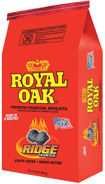 ROYAL OAK 192-294-021 Charcoal Briquettes, 15.4 lb Bag [SKU: ORG3824075]