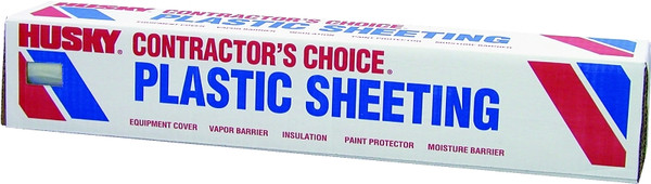 POLY-AMERICA CF1020C Painter's Sheeting, 100 ft L, 20 ft W, Clear [SKU: ORG0332031]