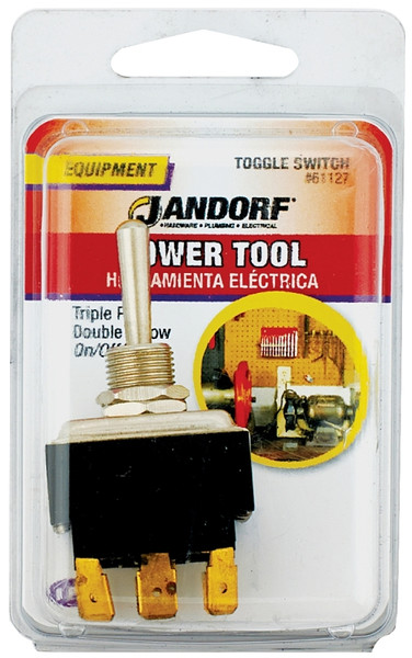 Jandorf 61127 Switch, 15/24 A, 125/277 V, TPDT, Tab Terminal [SKU: ORG3402641]