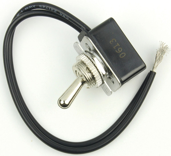 Jandorf 61135 Switch, 4/8/10 A, 125/250 V, SPST, Lead Wire Terminal [SKU: ORG3402708]