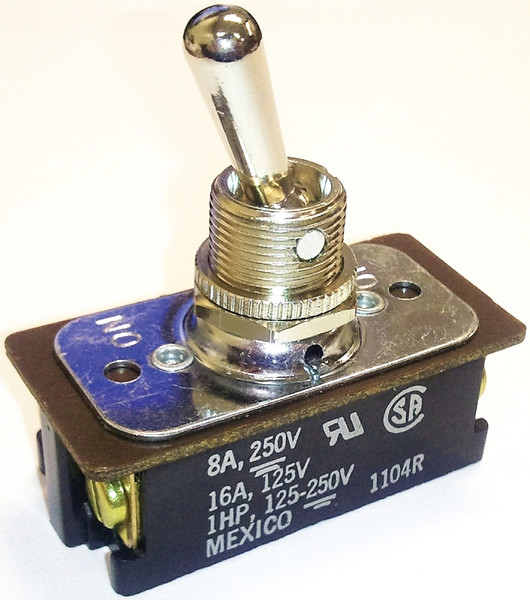 Jandorf 61170 Switch, 8/16 A, 125/250 V, DPST, Screw Terminal [SKU: ORG3402906]
