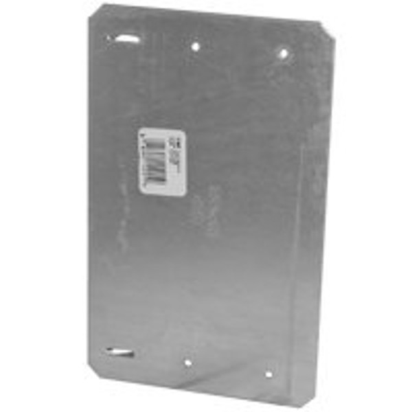 MiTek ICPL Series ICPL516-TZ Protection Plate, 5 in L, 16-1/4 in W, 1/16 in Thick, Pine, Zinc [SKU: ORG4504007]