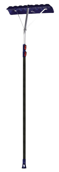 GARANT GPRR24TU Roof Rake, Polyethylene Blade, Telescopic Handle, Aluminum Handle, 71 in OAL [SKU: ORG0534891]