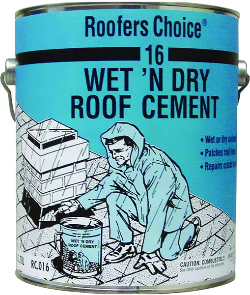 Henry Roofers Choice 16 RC016042 Roof Cement, Liquid, Paste, Petrol, Black, 0.9 gal Pail [SKU: ORG4278479]