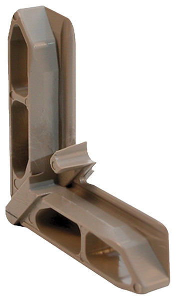 Make-2-Fit PL 15756 Screen Frame Corner, Plastic, Tan, For: Andersen Screen Frames [SKU: ORG2557106]