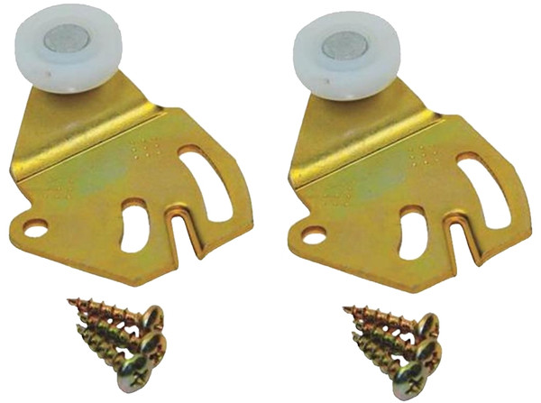 Johnson Hardware 2238PPK2 Wheel Offset Hanger Set, Nylon/Steel [SKU: ORG2368561]
