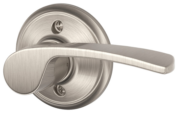 Schlage Merano Series FA170MER619RH Dummy Lever, Satin Nickel [SKU: ORG8117616]