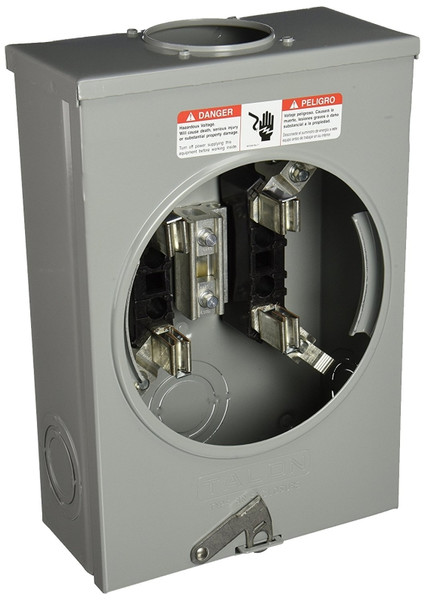 Siemens SUAT111-0GF Meter Socket, 1 -Phase, 135 A, 600 V, 4 -Jaw, Overhead, Underground Cable Entry [SKU: ORG1668623]