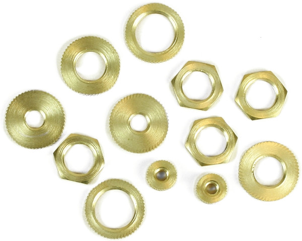 Jandorf 60168 Locknut Assortment, Brass [SKU: ORG3404316]