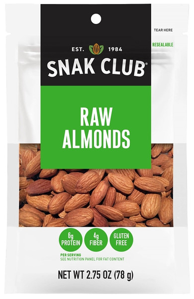 SNAK CLUB CSU29238 Raw Almond [SKU: ORG4126876]