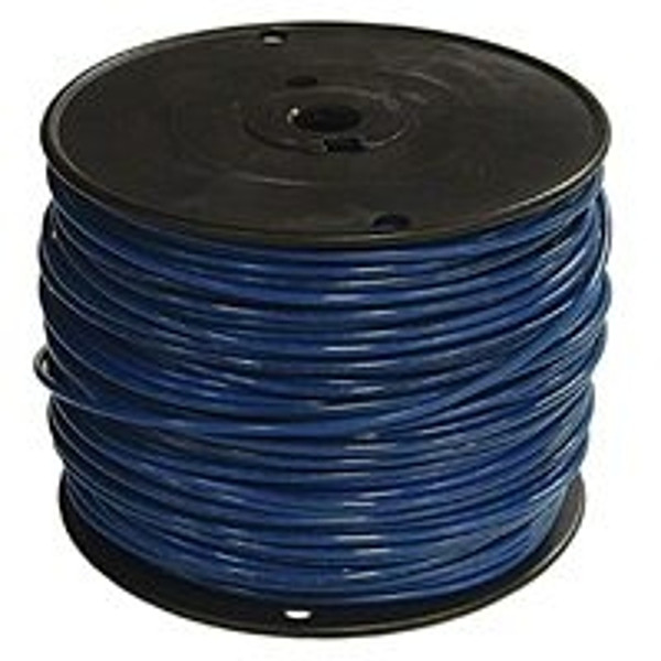 Southwire 12BLU-STRX500 Building Wire, 12 AWG Wire, 1 -Conductor, 500 ft L, Copper Conductor, Nylon Sheath [SKU: ORG7958473]