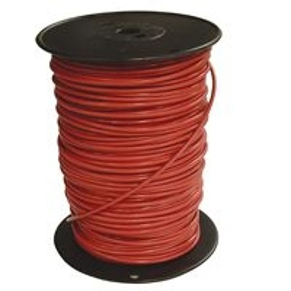 Southwire 8RED-STRX500 Building Wire, 8 AWG Wire, 1 -Conductor, 500 ft L, Copper Conductor, Nylon Sheath [SKU: ORG7958655]