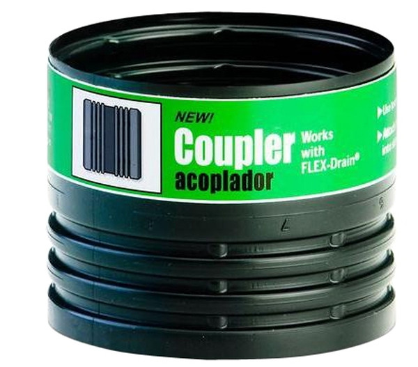 Amerimax 55020 Pipe Coupling, 4 in, Female, 70 psi Pressure [SKU: ORG3085982]