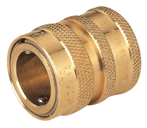 Landscapers Select GB9608(GB9513) Hose Connector, 3/4 in, Female, Brass, Brass [SKU: ORG8472417]