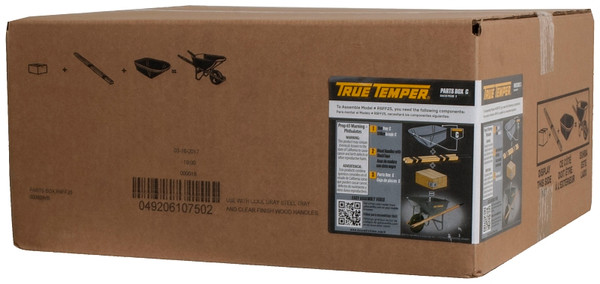 TRUE TEMPER 000603VB Wheelbarrow Parts Box, For: R6FF25 Wheelbarrow [SKU: ORG7942865]