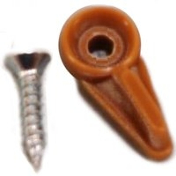 US Hardware WP-8831H Screen Clip, 1/2 in, Nylon [SKU: ORG6444475]