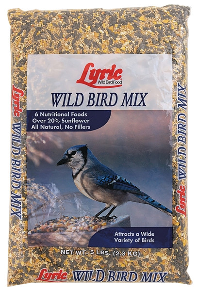 Lyric 26-47285 Wild Bird Feed, 5 lb Bag [SKU: ORG9796160]