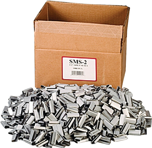 Nifty Wrapper SMS2 Strapping Seal, 1/2 in, Metal [SKU: ORG4048799]