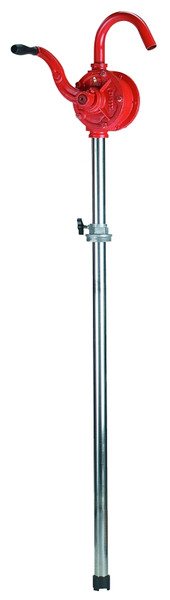 Lubrimatic 55-303 Barrel Pump, 42 in L Suction Tube, 1-1/16 in Outlet, 1 gal/18 Revolutions, Iron/Steel [SKU: ORG6408595]