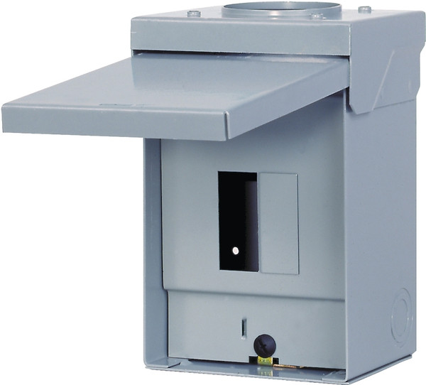 Siemens Murray EQ W0204ML1060U Load Center, 60 A, 2 -Space, 4 -Circuit, Main Lug, NEMA 3R Enclosure, Gray [SKU: ORG6929608]