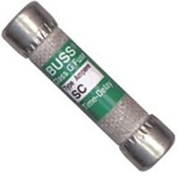 Bussmann SC-20 Fuse, 20 A, 600 VAC, 170 VDC, 100 kA Interrupt, Melamine Body, AH, Low Voltage, Time Delay Fuse [SKU: ORG4877262]