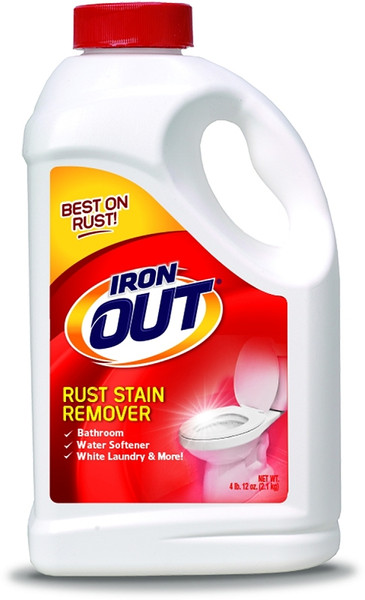 SUPER IRON OUT IO65N Rust and Stain Remover, 4.75 lb, Powder, Mint, White [SKU: ORG8993529]