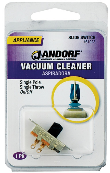 Jandorf 61023 Slide Switch, SPST, Tab Terminal, 3 A, 125 V [SKU: ORG3402336]