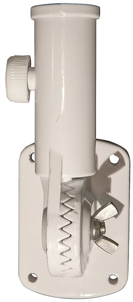 Valley Forge 60754 Flag Pole Bracket, Aluminum, White, Powder-Coated [SKU: ORG0329441]