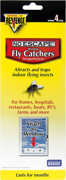 Bonide 46200 Fly Catcher, Solid, 4 Pack [SKU: ORG6882930]