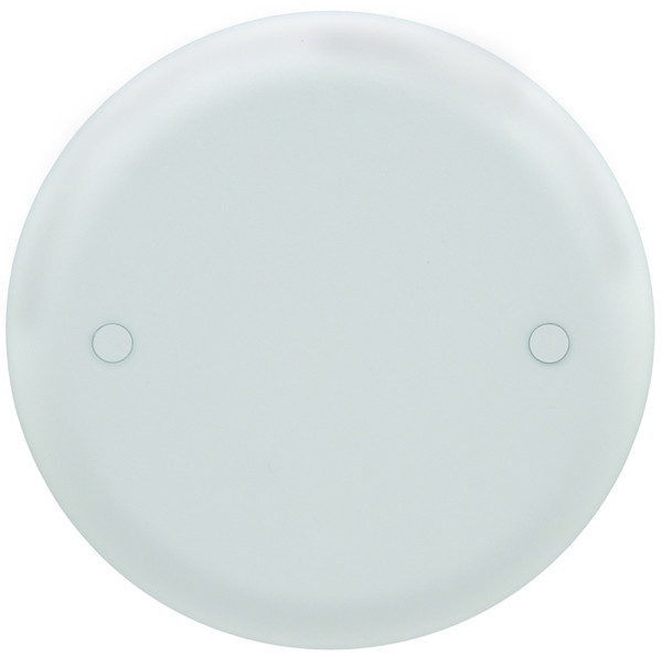 Carlon CPC4WH Box Cover, 4 in Dia, Round, Lexan, White [SKU: ORG9516139]