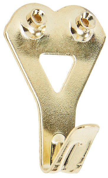 National Hardware Professional Series N260-113 Picture Hanger, 50 lb, Steel, Brass, 5/16 in Projection [SKU: ORG7415292]