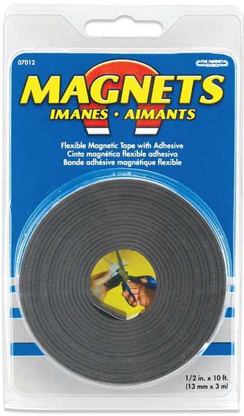 Magnet Source 07012 Magnetic Tape, 10 ft L, 1/2 in W [SKU: ORG8702417]