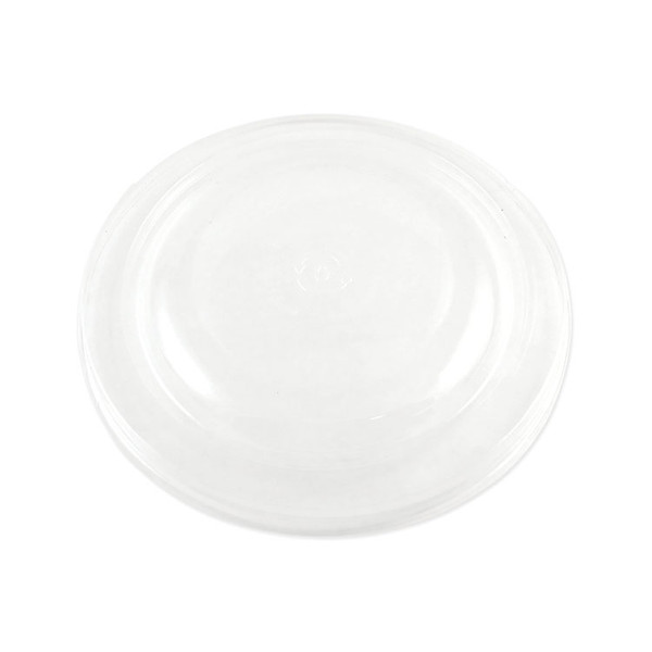 PLA Lids for Fiber Bowls, 7.5" Diameter x 1"h, Clear, Plastic, 300/Carton [SKU: WORBOLCS24]