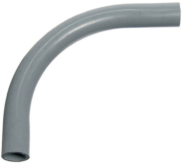 Carlon UB9FL Conduit Elbow, 90 deg Angle, PVC, Gray [SKU: ORG6365977]