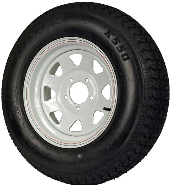 MARTIN Wheel DM205D4C-5CT/CI Trailer Tire, 1760 lb Withstand, 4-1/2 in Dia Bolt Circle [SKU: ORG6445605]