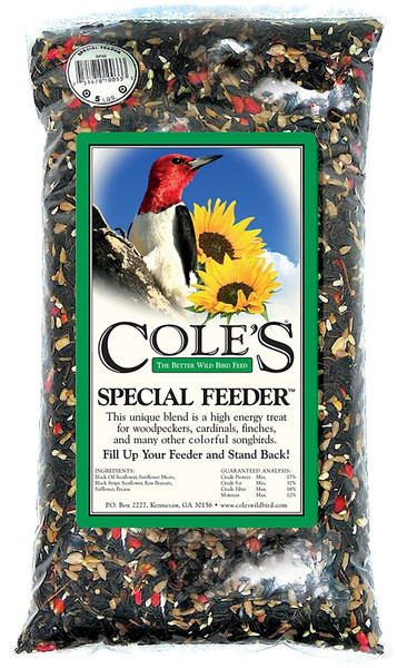 Cole's Special Feeder SF05 Blended Bird Food, 5 lb Bag [SKU: ORG2968022]