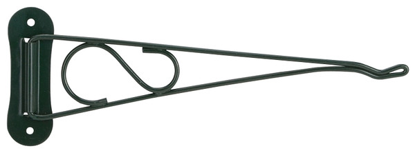 Landscapers Select GB0223L Planter Bracket, 10-3/8 L, Steel, Forest Green, Wall Mount Mounting [SKU: ORG4716643]