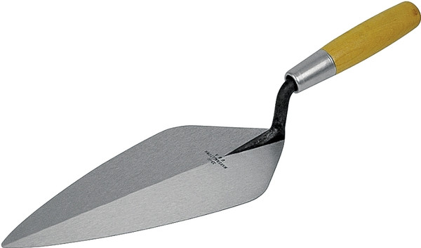 Marshalltown 33 11.5 Brick Trowel, 11-1/2 in L Blade, 5 in W Blade, Steel Blade, Wood Handle [SKU: ORG6484919]
