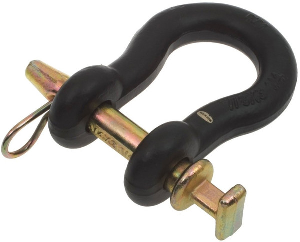 SpeeCo S49010400 Straight Clevis, 12000 lb Working Load, 3-3/4 in L Usable, Powder-Coated [SKU: ORG1346568]