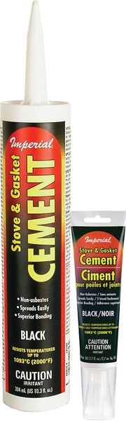 Imperial KK0076 Stove and Gasket Cement, 10.3 oz Cartridge [SKU: ORG5385455]