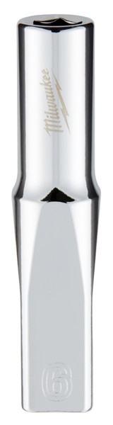 Milwaukee 45-34-9044 Socket, 6 mm Socket, 1/4 in Drive, 6-Point, Chrome Vanadium Steel, Chrome [SKU: ORG1387174]