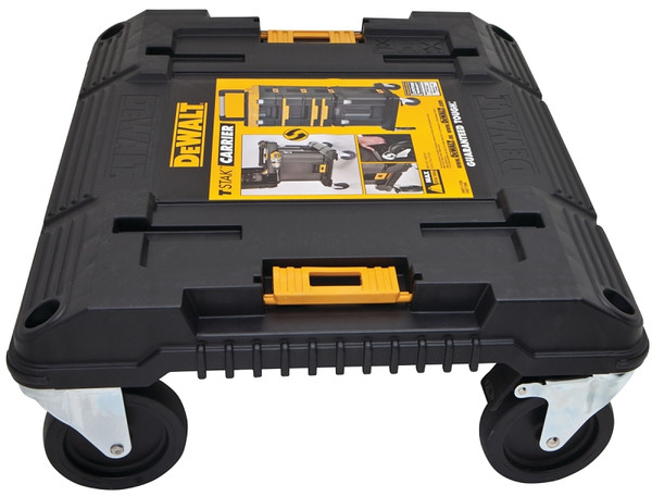 DeWALT TSTAK Series DWST17889 Tool Cart, 210 lb, 16.96 in OAW, 7.02 in OAH, 18.91 in OAD, Plastic, Black [SKU: ORG7514342]