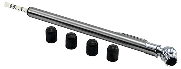 GENUINE VICTOR 22-5-00876-8 Pencil Pressure Gauge, 10 to 50 psi, Stainless Steel Gauge Case [SKU: ORG0156182]