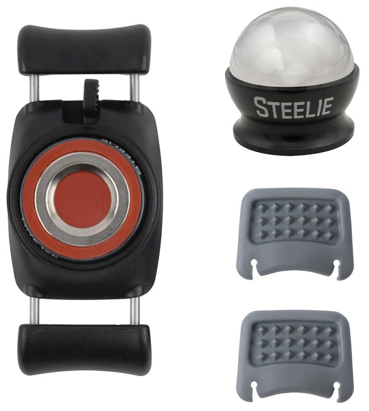Nite Ize Steelie STFD-01-R8 Car-Mount Kit, Stainless Steel, Black/Silver [SKU: ORG5576301]